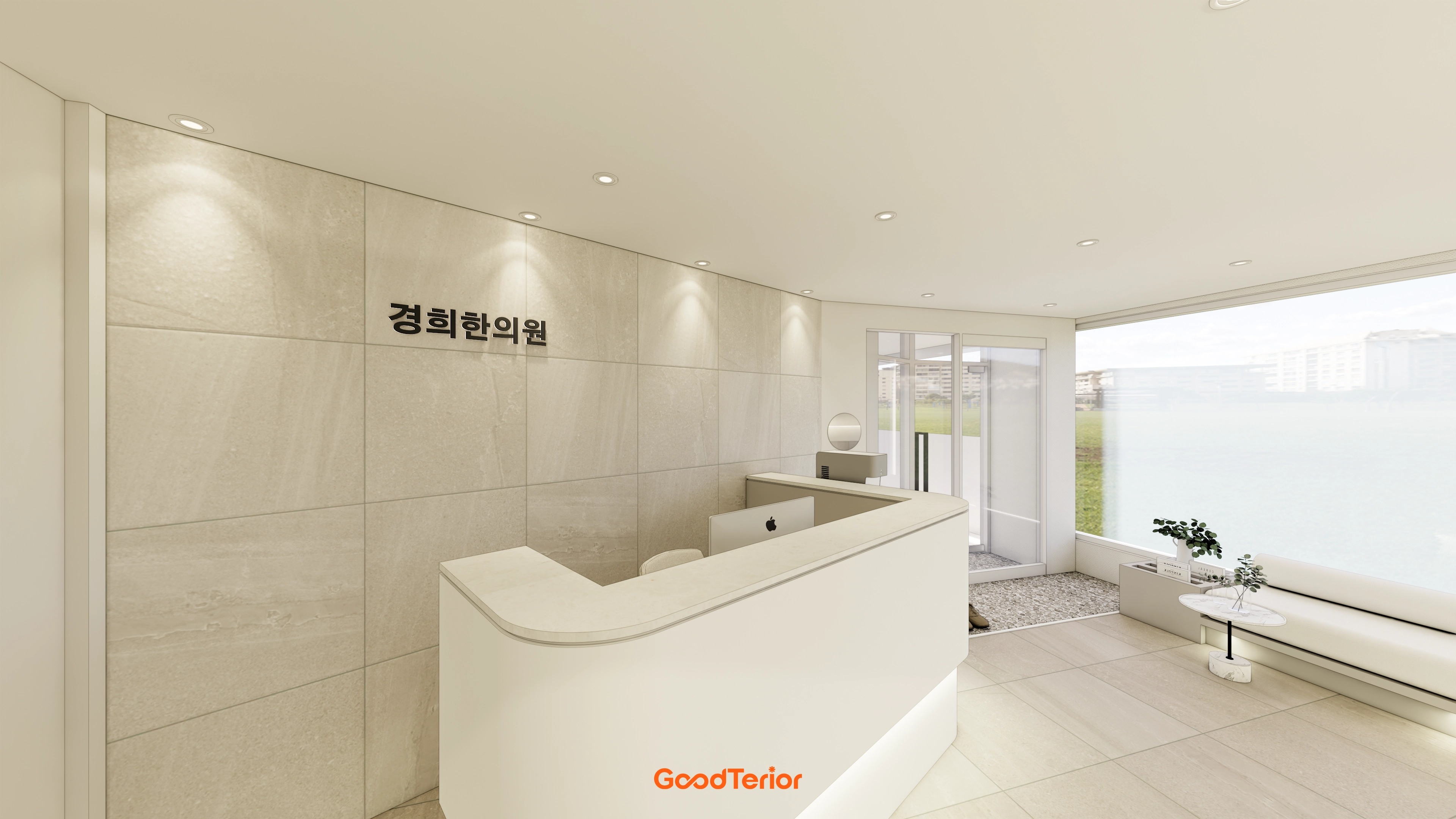 마곡 20평대 한의원 인테리어 디자인 3번 컷