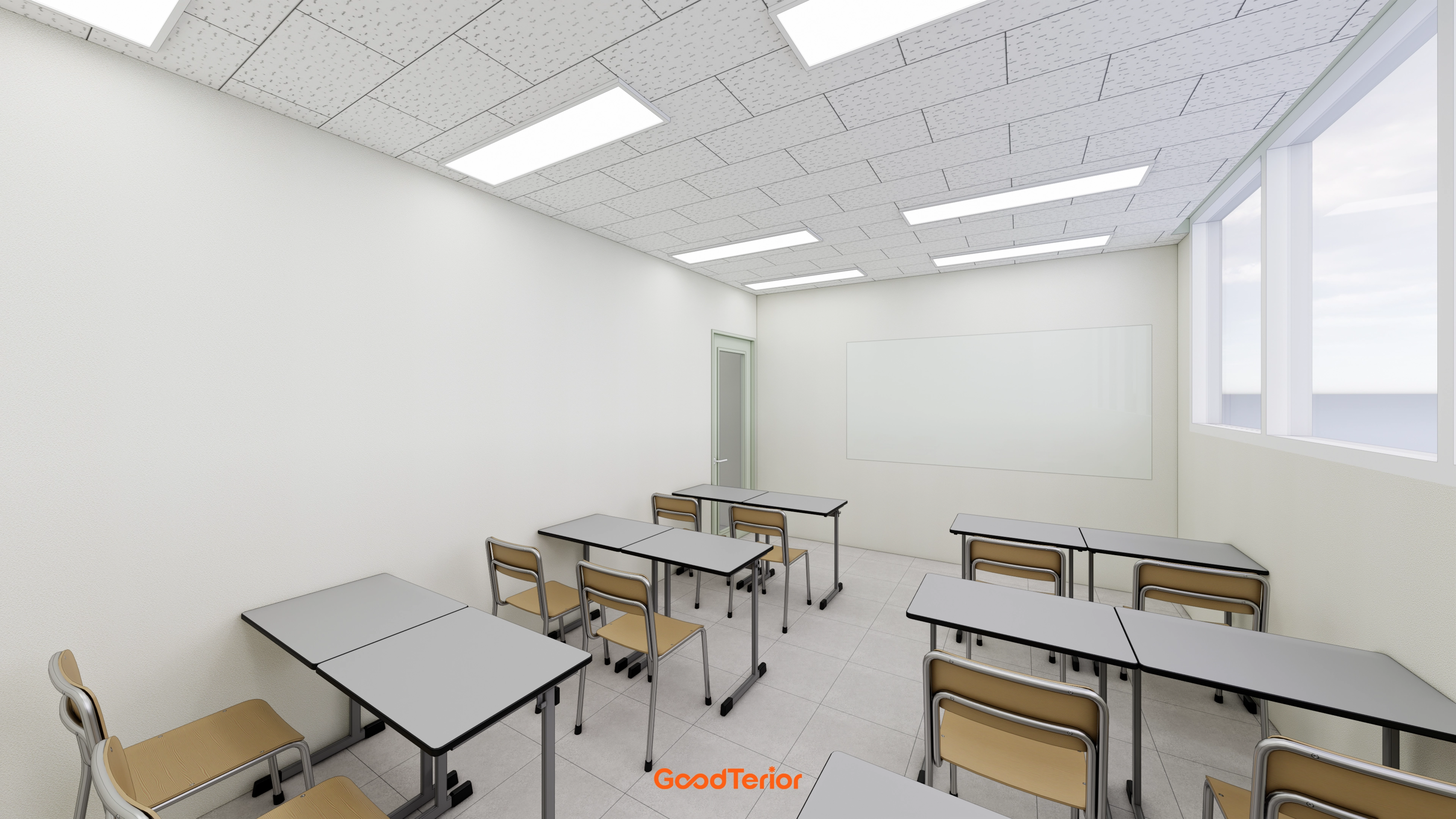 봉담 16평 영어교습소 인테리어 디자인 13번 컷