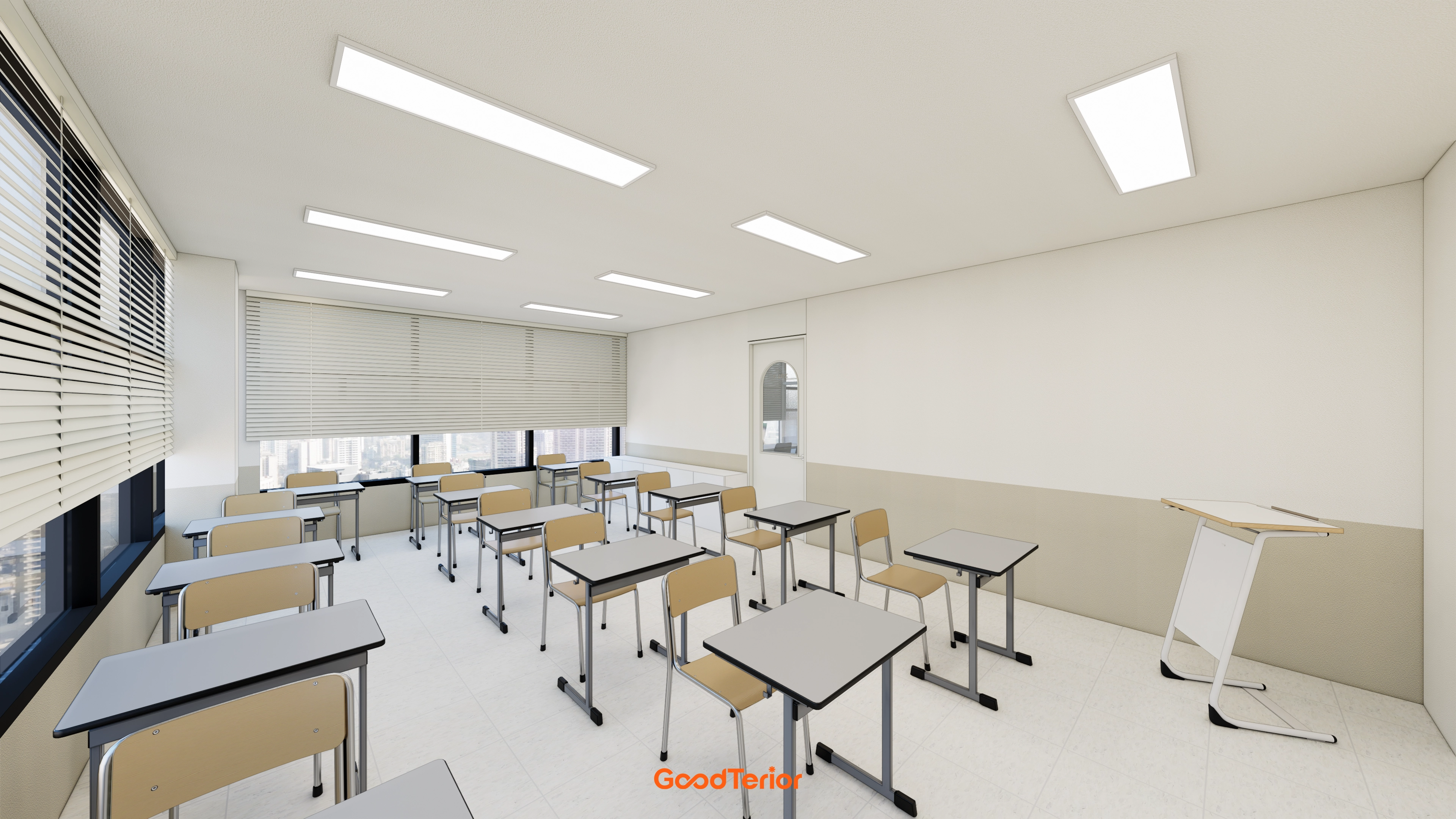 경기광주 19평 수학학원 인테리어 디자인 9번 컷