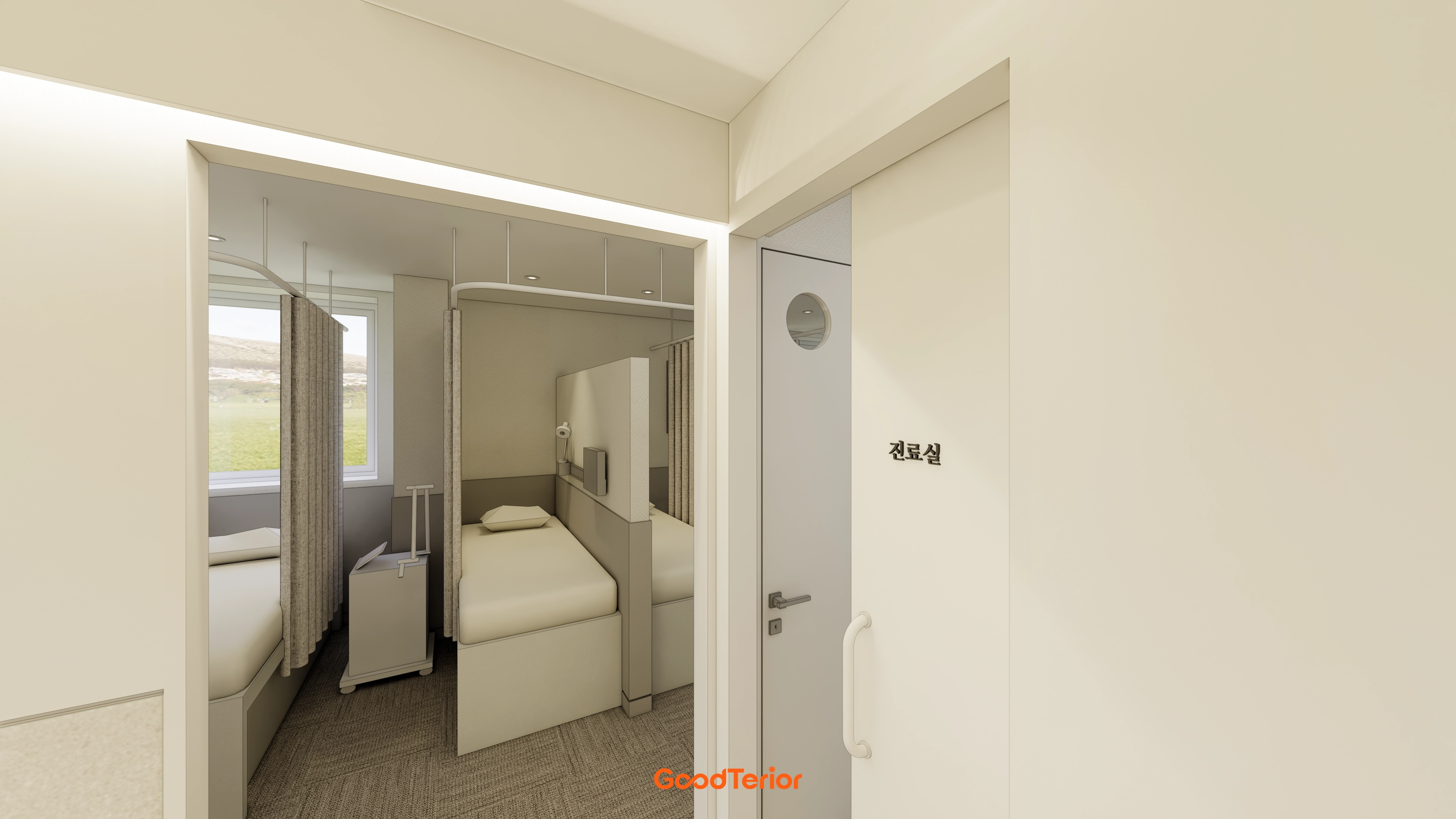 마곡 20평대 한의원 인테리어 디자인 19번 컷