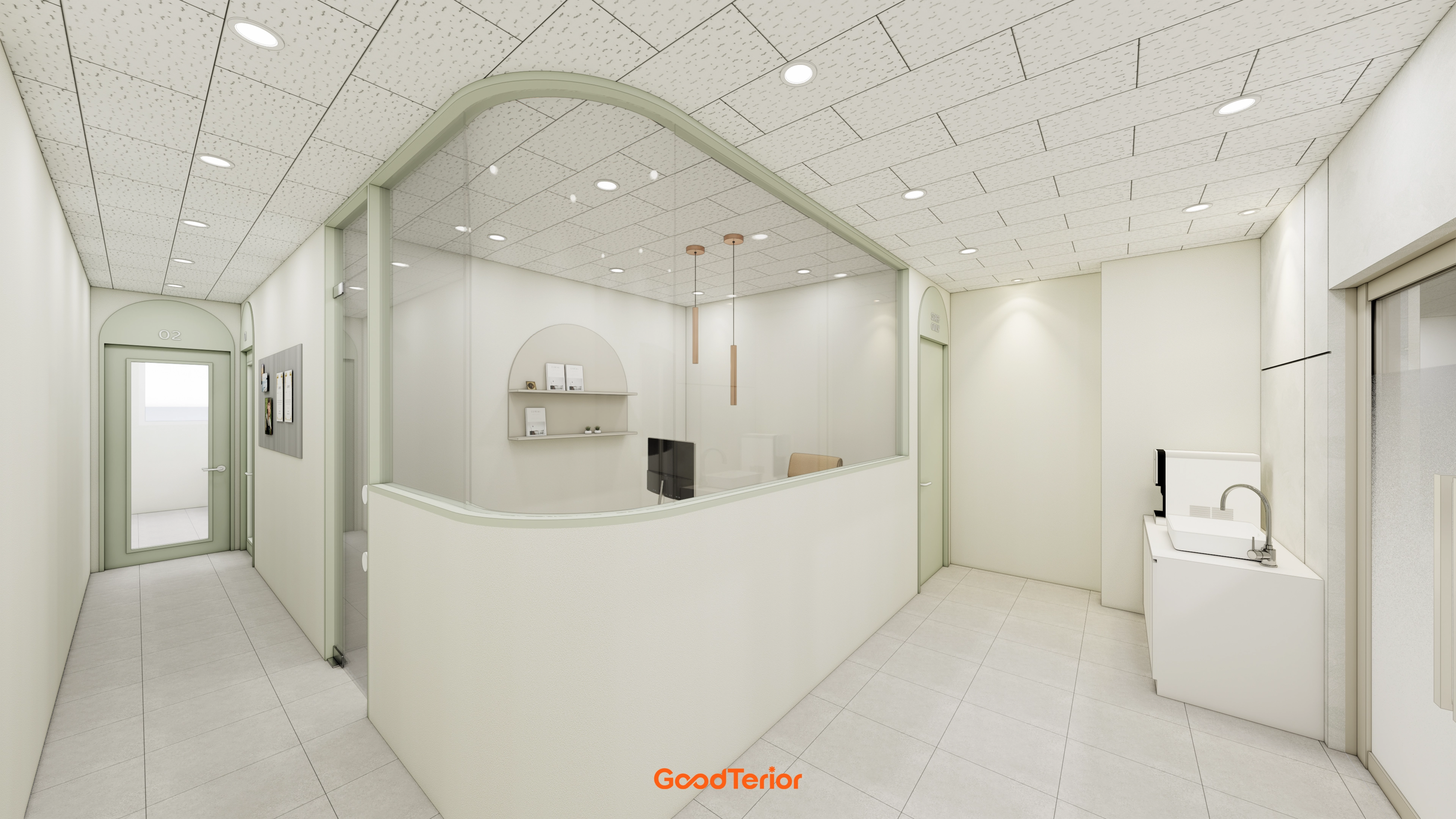 봉담 16평 영어교습소 인테리어 디자인 4번 컷