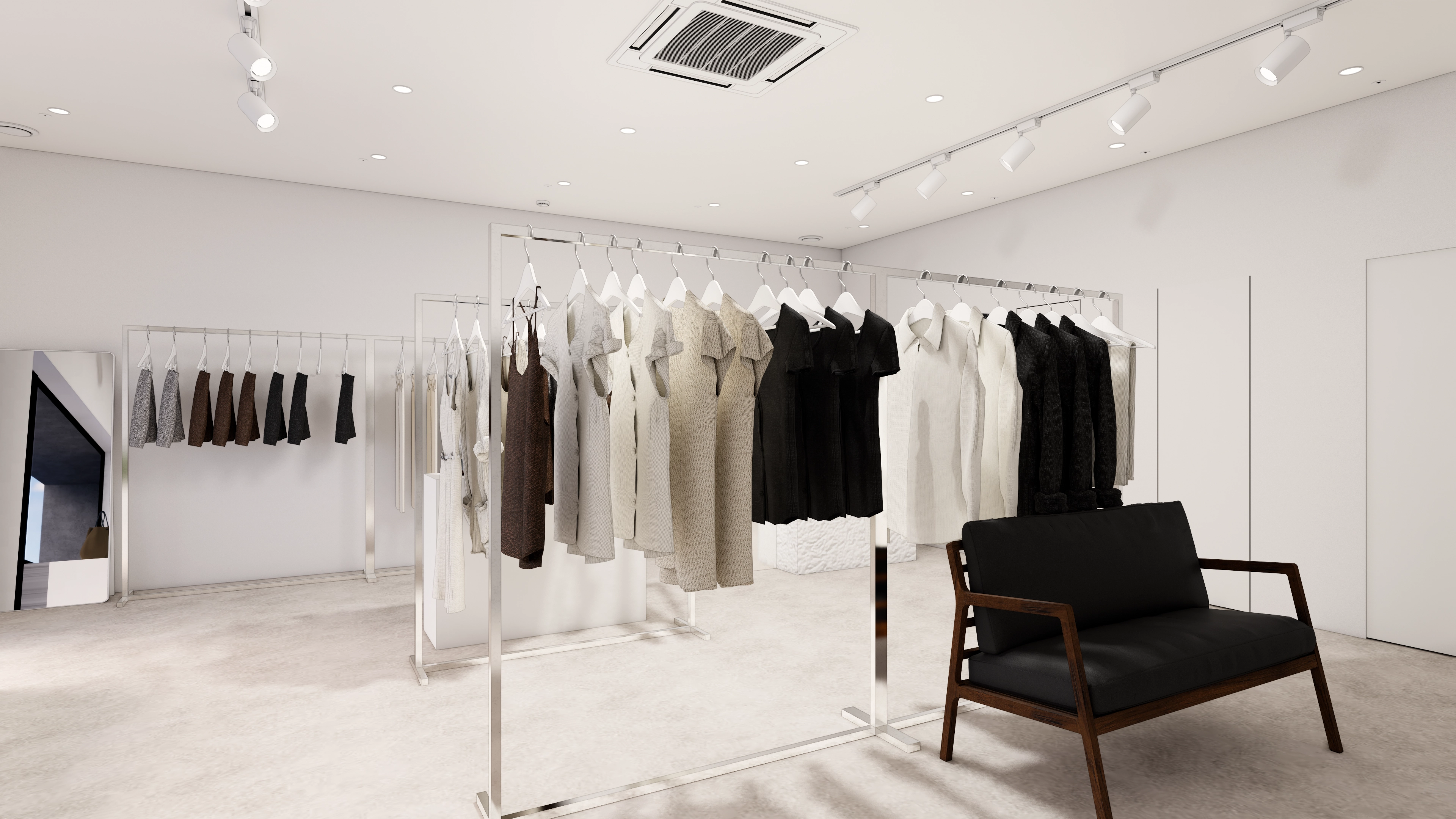 부평 20평 옷가게 인테리어 디자인 9번 컷