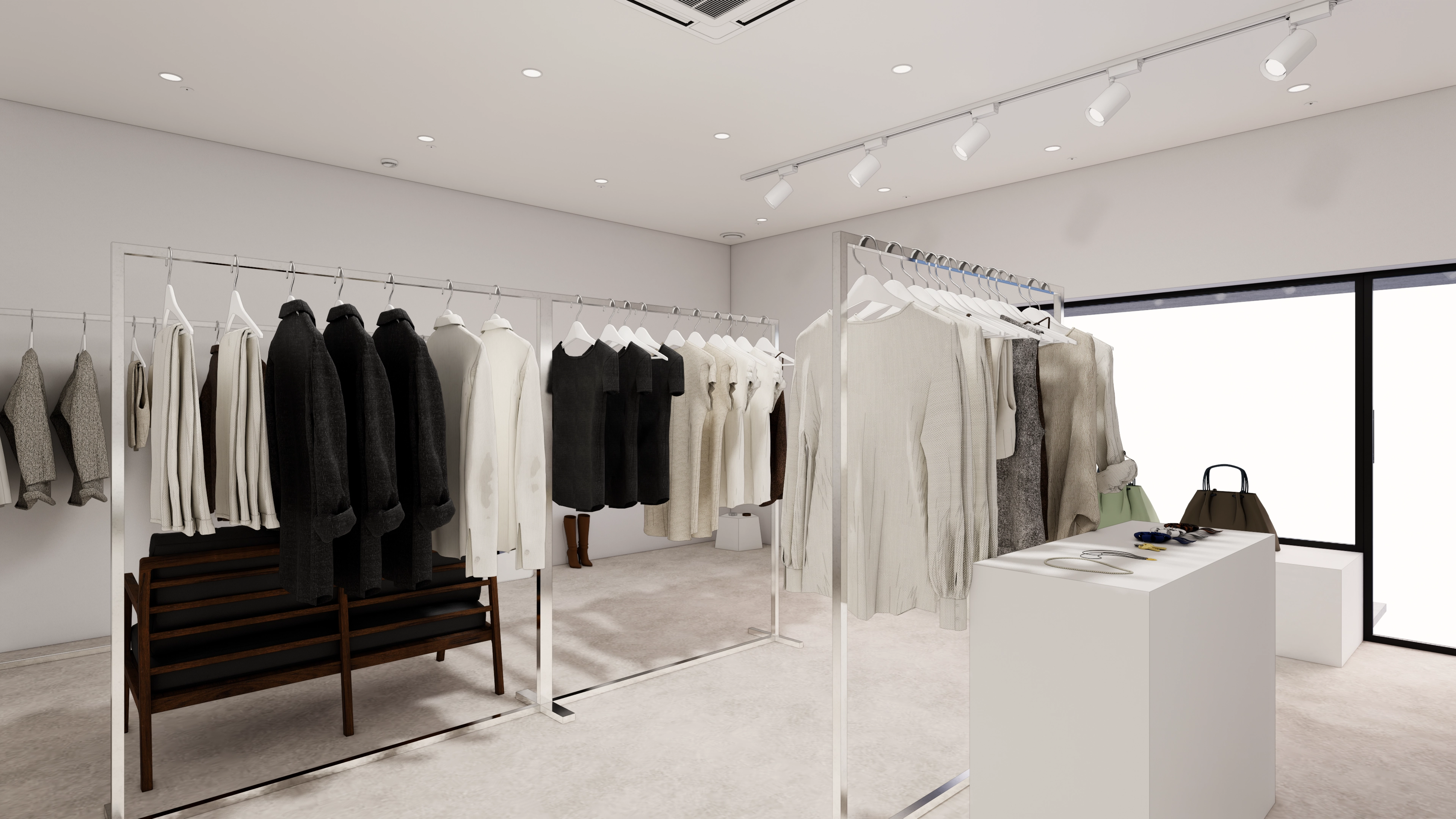 부평 20평 옷가게 인테리어 디자인 10번 컷