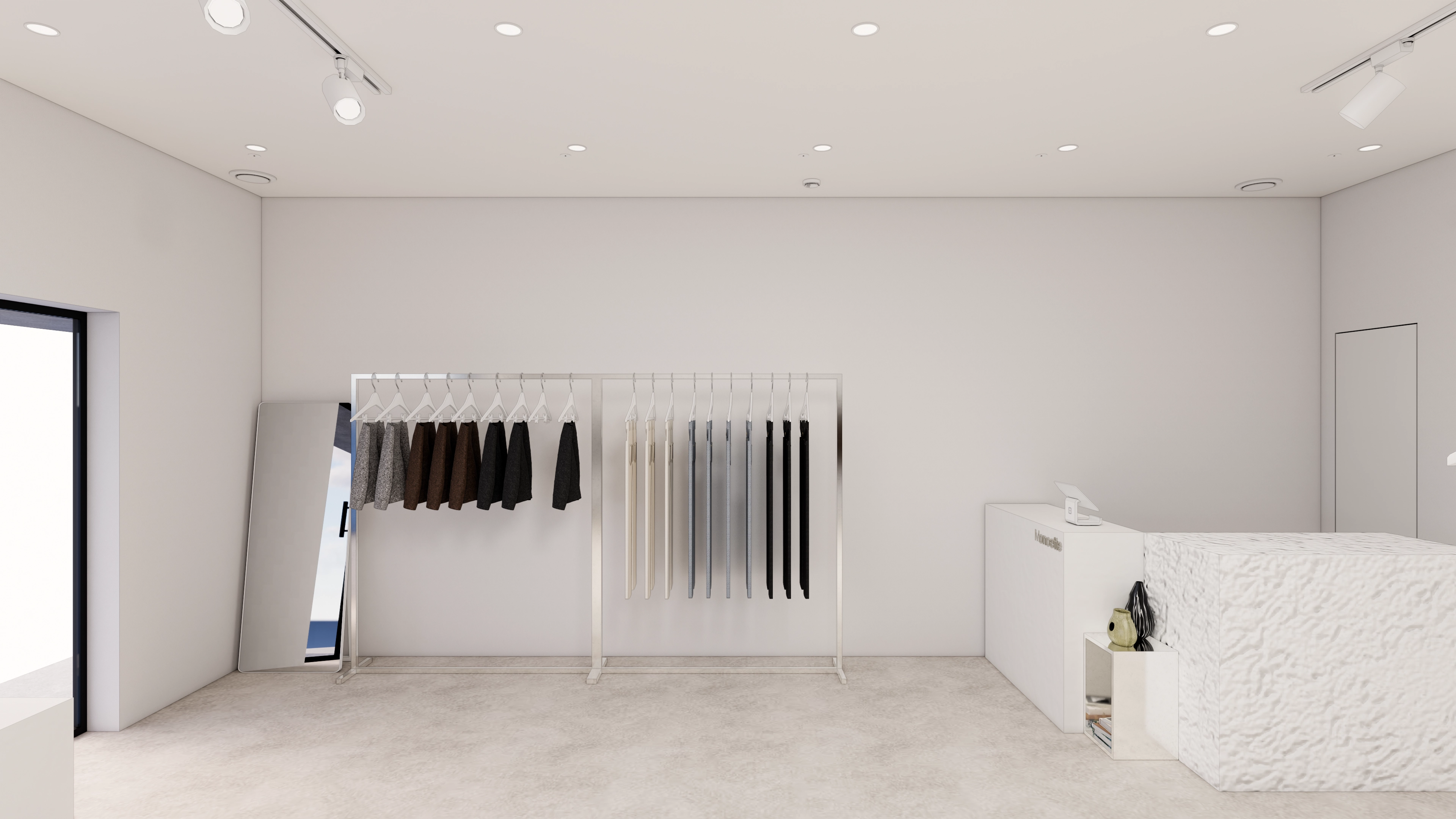 부평 20평 옷가게 인테리어 디자인 4번 컷