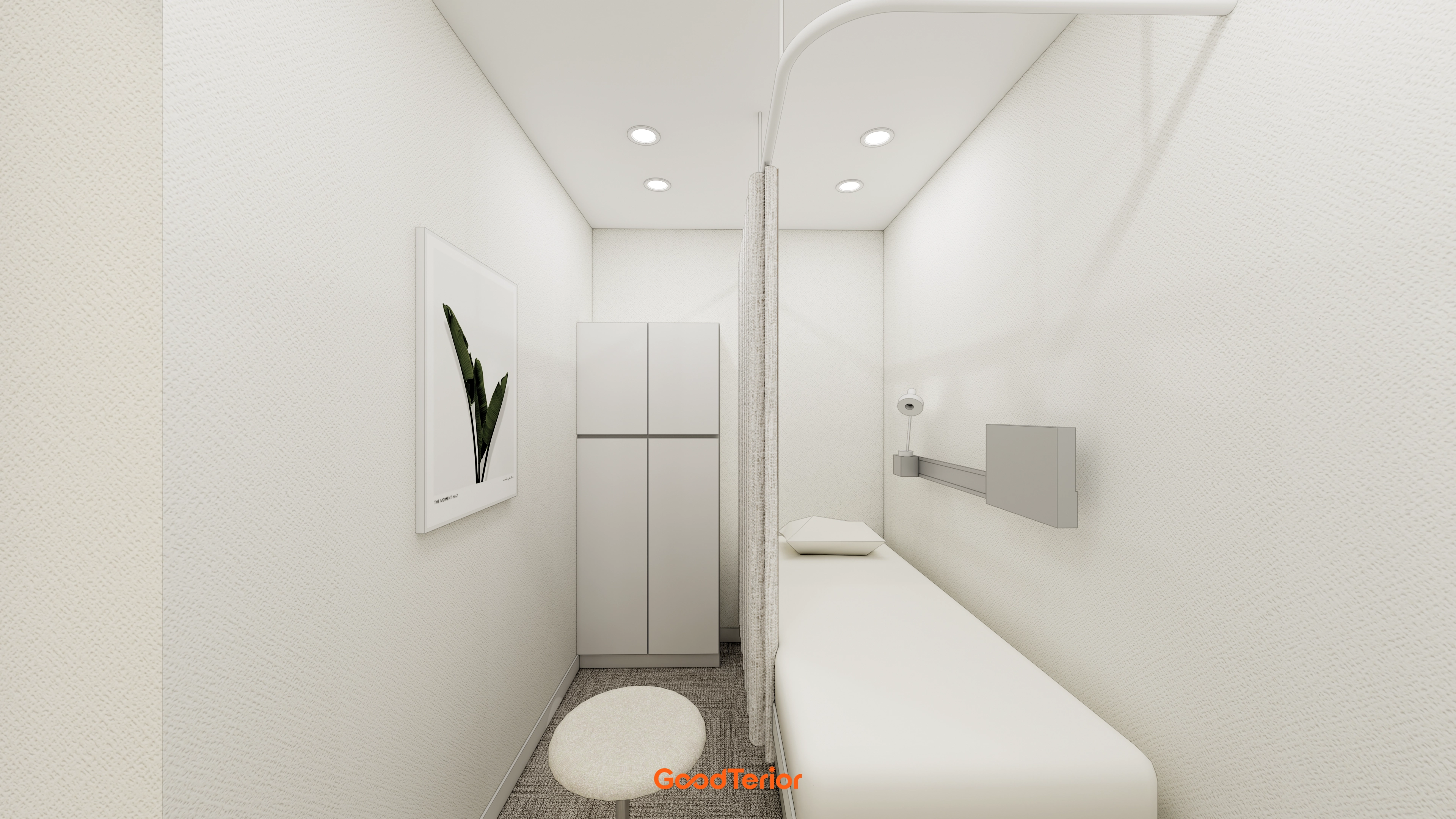 마곡 20평대 한의원 인테리어 디자인 16번 컷