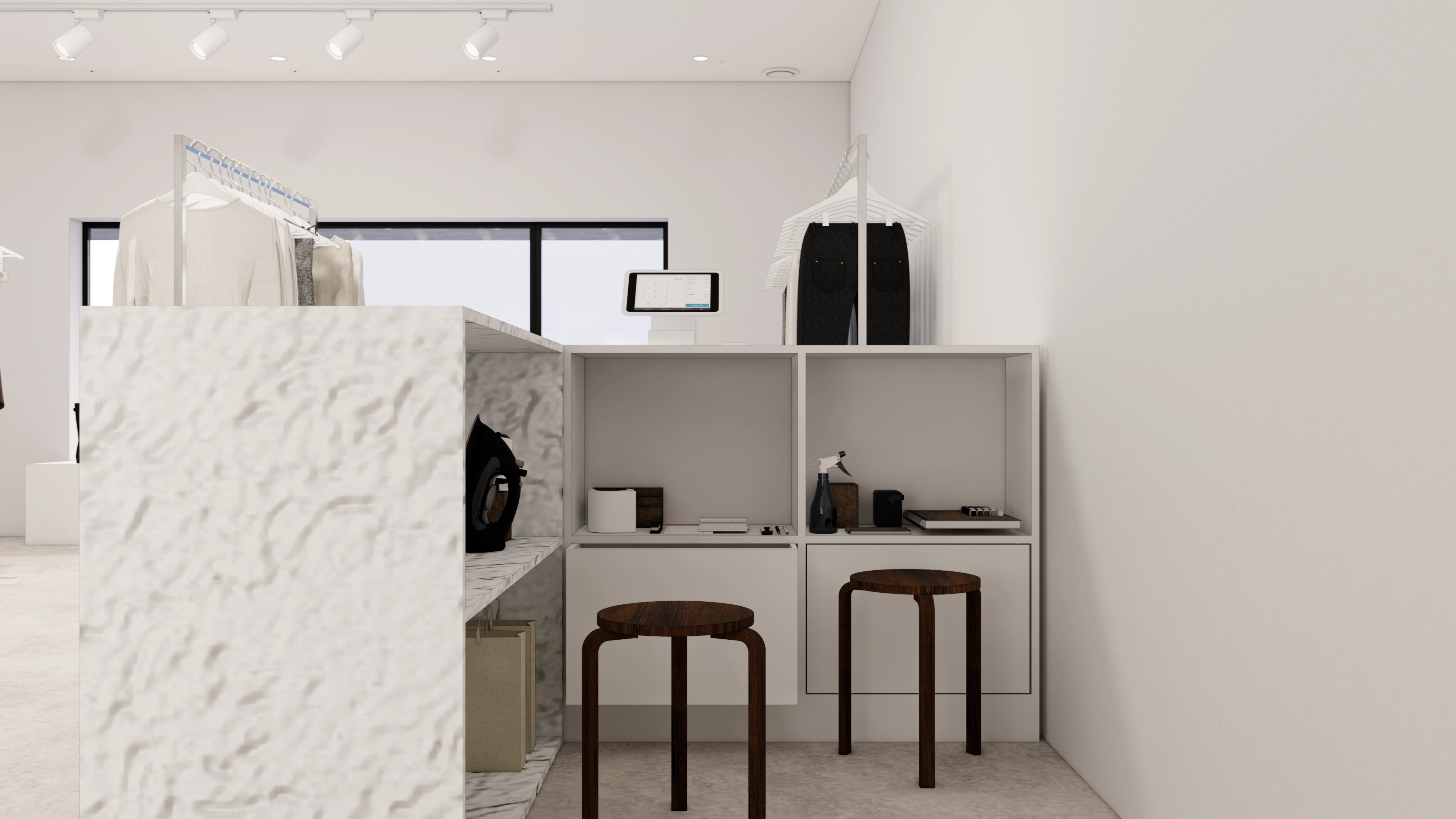 부평 20평 옷가게 인테리어 디자인 7번 컷