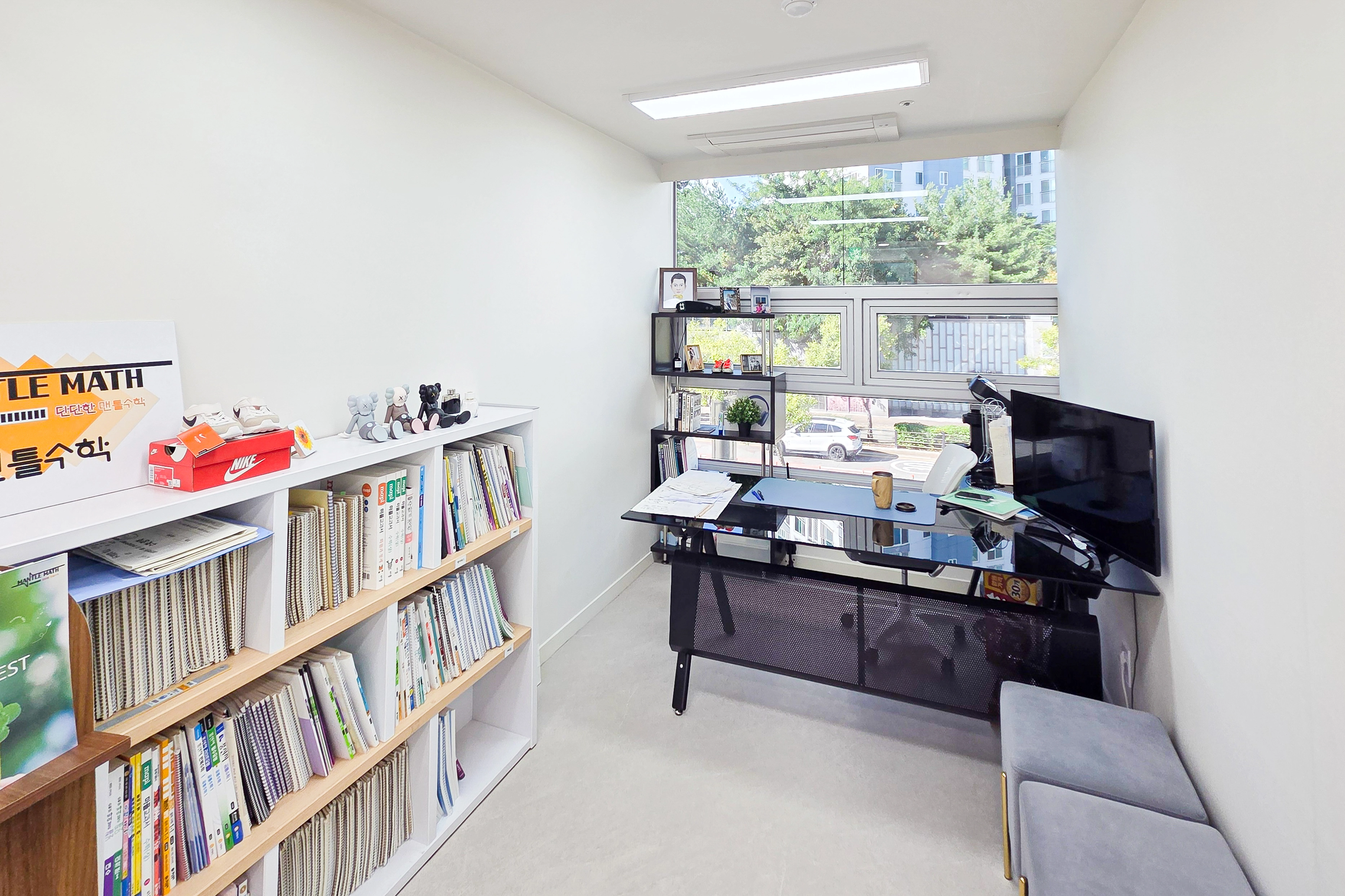 인천 36평 맨틀수학 학원 인테리어 시공사례 완공 사진 12번 컷