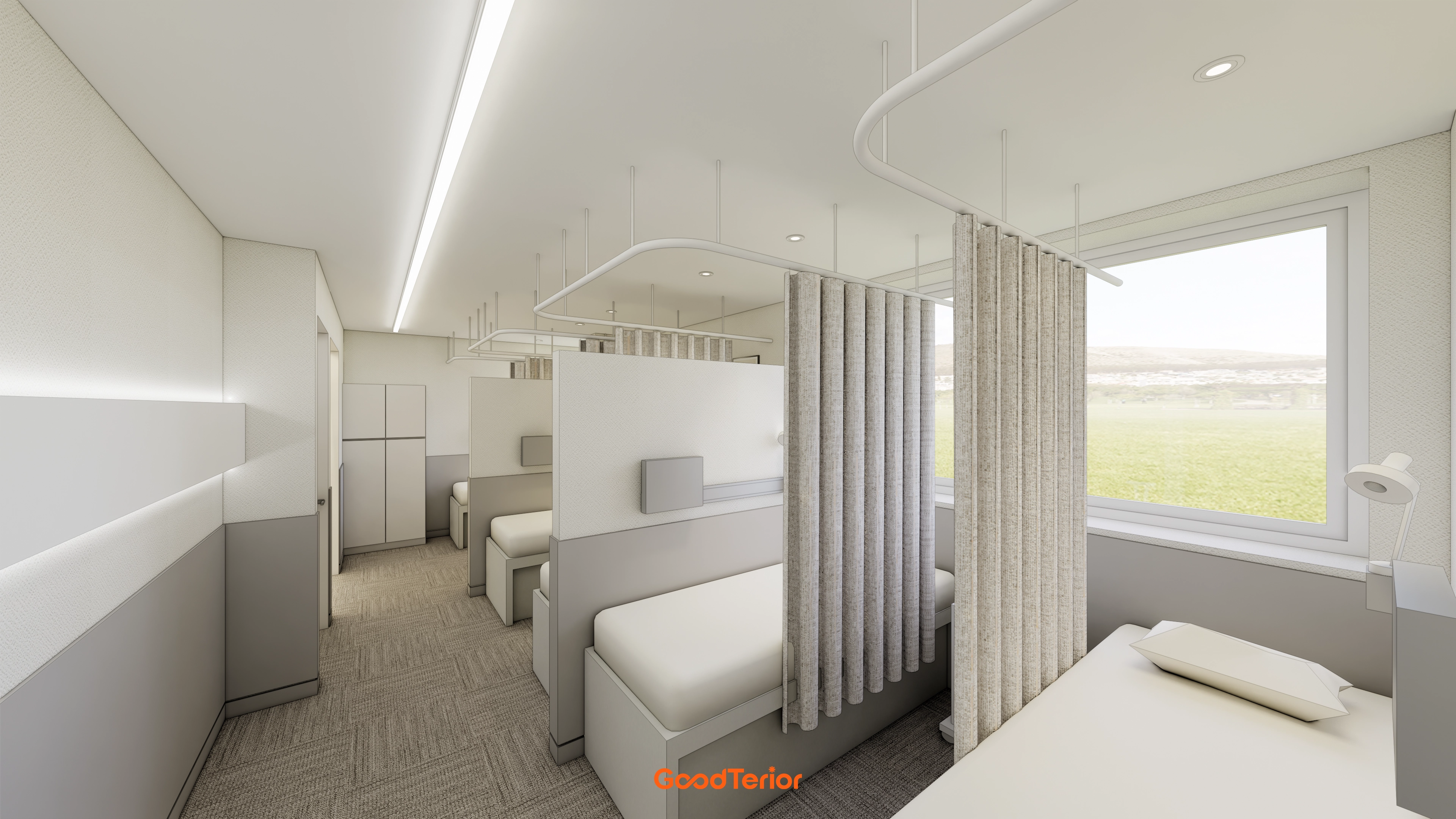 마곡 20평대 한의원 인테리어 디자인 14번 컷