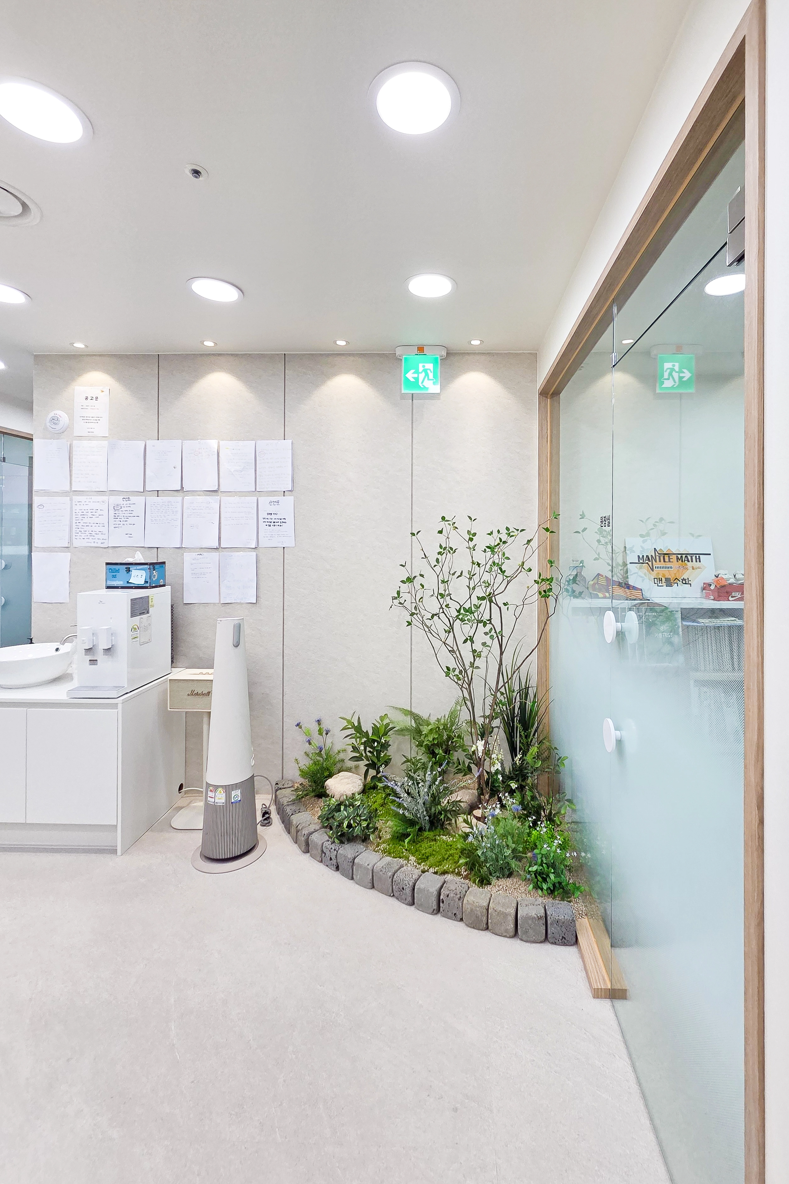 인천 36평 맨틀수학 학원 인테리어 시공사례 완공 사진 9번 컷